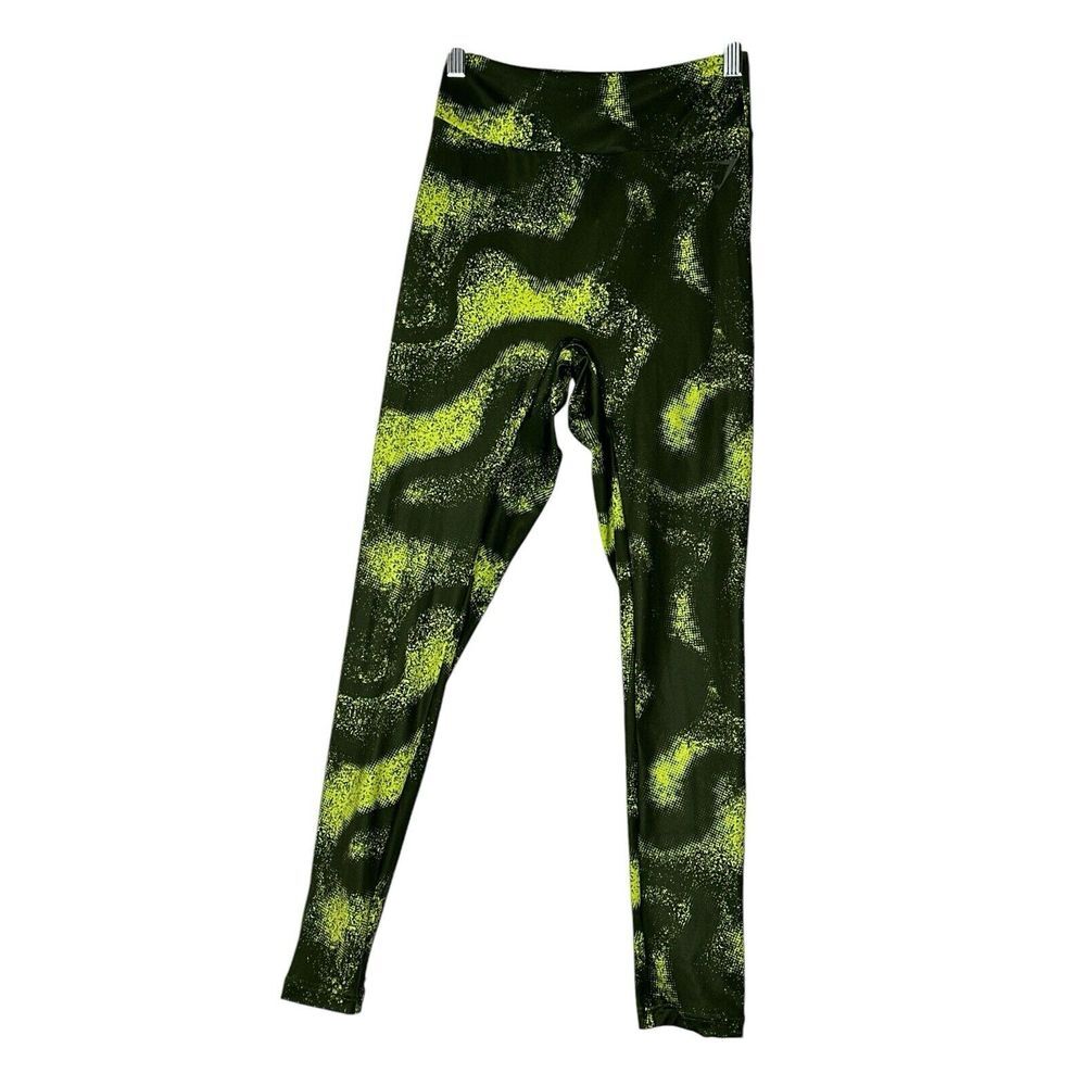 Gymshark Leggings Women Medium‎ Yellow Training Gym Athleisure Hiking Outdoor